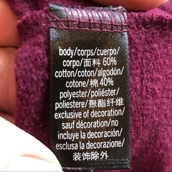 Victoria's Secret Sport Spell Out Fleece Sweatshirt M - Picture 5 of 6